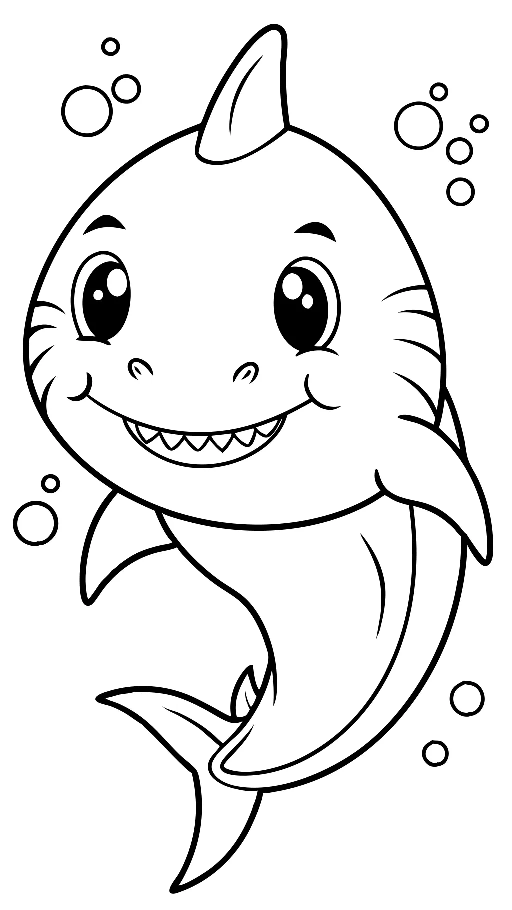 baby shark coloring pages printable